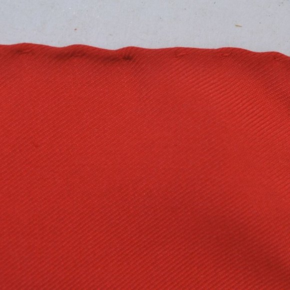 Authentic HERMES Carre 90 Scarf "BRIDES de GALA par" Silk Red - Picture 12 of 12